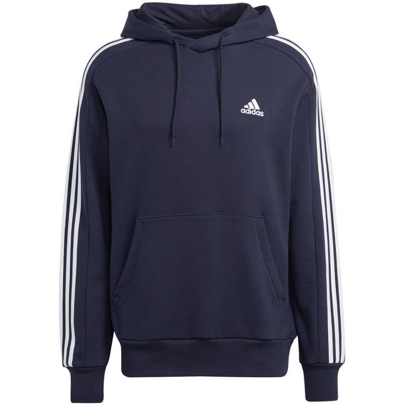 Adidas Essentials French Terry 3-Stripes Hoodie M IC0436 Clothing/Training Adidas