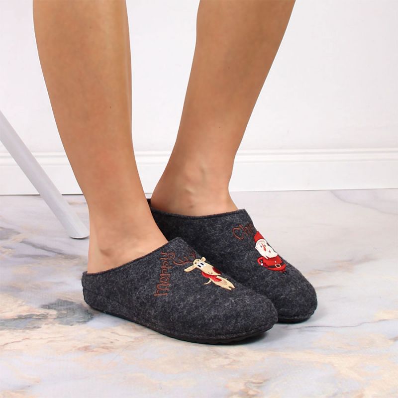 Panto Fino festive felt slippers W KK267038 INT1798 Footwear/Outdoor Your Sports Performance