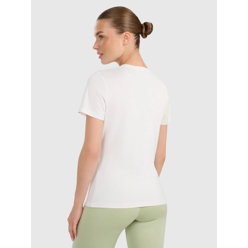Women's quick-drying regular training T-shirt 4F 4FWAW25TFTSF1516-12S 4f