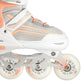NILS Extreme NH18190 2in1 inline skates, white and pink, size S (29-33), with replaceable hockey blade Import z Action/Skating/Rolki, wrotki Your Sports Performance