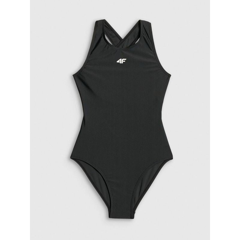 Girls' one-piece swimsuit 4F 4FJRSS26USWSF166-20S