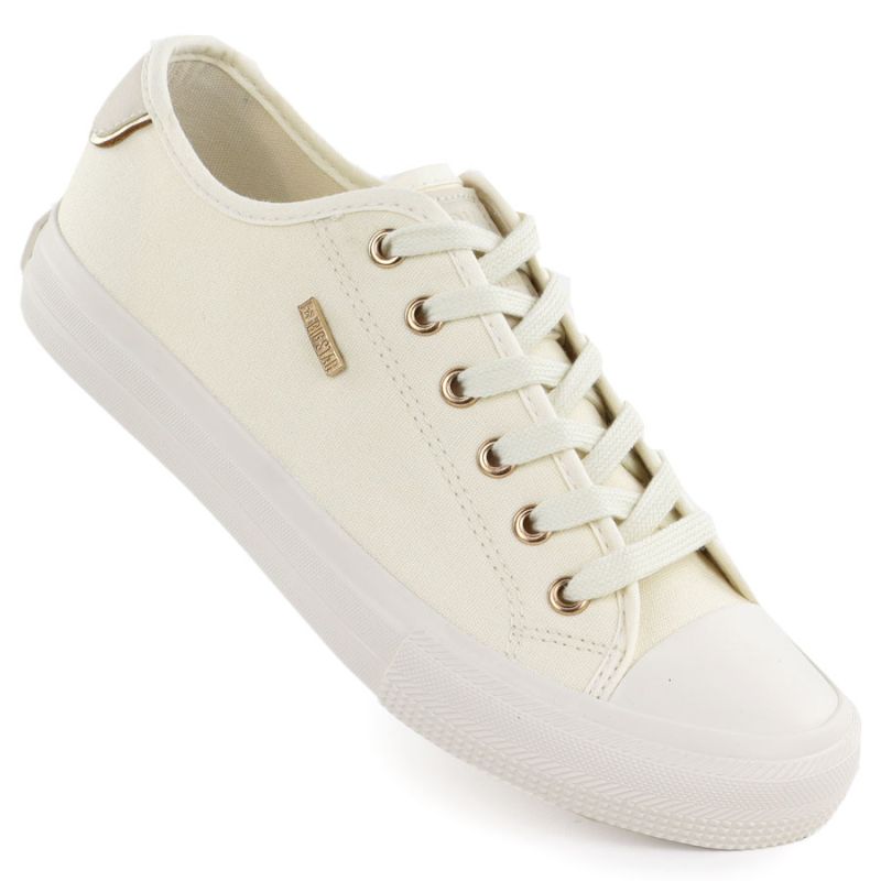 Beige women's low-top textile sneakers Big Star TT274004 To be categorized Your Sports Performance