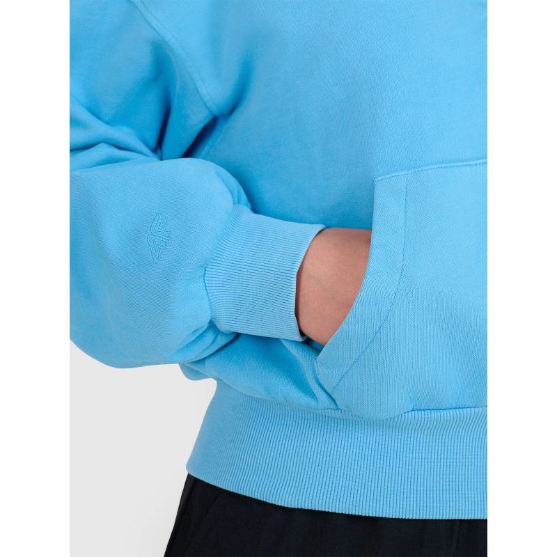 Women's zip-up hooded sweatshirt 4F 4FRSS25TSWSF2195-33S *Kategoria tymczasowa Your Sports Performance