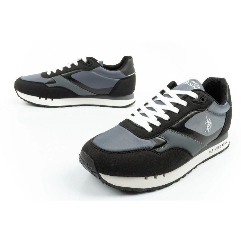 US Polo Assn sports shoes sneakers men's fashionable comfortable gray Your Sports Performance