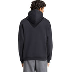 Men's adidas Essentials 3-Stripes French Terry Hoodie Black KY6605