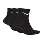 Nike Everyday Lightweight Ankle 3Pak M SX7677-010 socks Clothing/Training/Socks Nike