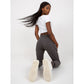 Dark gray melange basic jogger sweatpants (B-005.05) In preparation Your Sports Performance