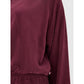 Women's velour sweatshirt without a hood, 4F 4FRAW24TSWSF2054-60S *Kategoria tymczasowa Your Sports Performance