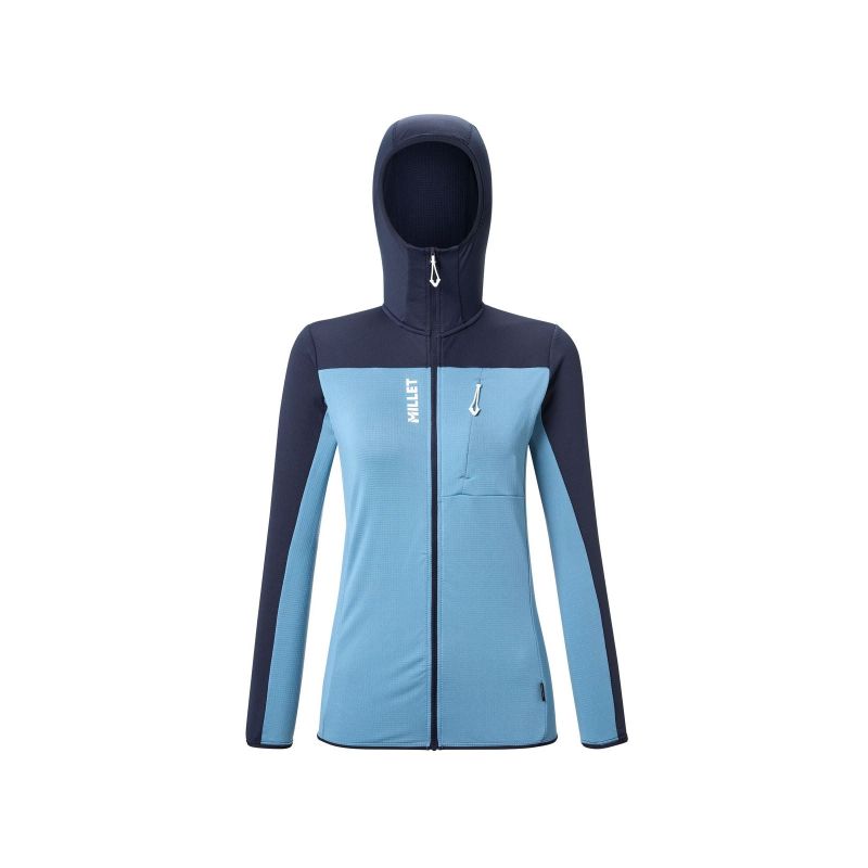 MILLET TRILOGY ICON LIGHTGRID HW blue sweatshirt