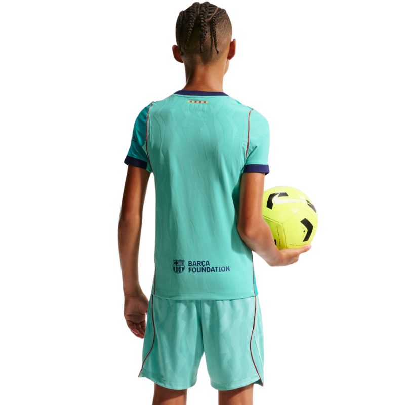 Nike FC Barcelona Match 2026/27 Kids' Jersey Green II6648 301