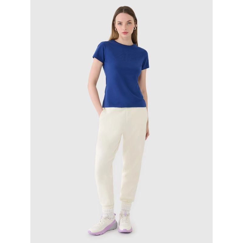 Women's slim T-shirt with print 4F 4FWMM00TTSHF2674-31S 4f