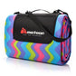 METEOR PICNIC BLANKET 200x200 cm XXL zigzags multicolor To be categorized Your Sports Performance