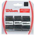 Wilson Pro Soft Absorbent Overgrip Black /3pcs/ /WRZ4040 Accessories/Rackets and accessories Your Sports Performance