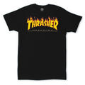 Thrasher Flame Logo T-Shirt Black - 110102/BK Odzież/Odzież na co dzień Your Sports Performance