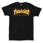 Thrasher Flame Logo T-Shirt Black - 110102/BK Odzież/Odzież na co dzień Your Sports Performance