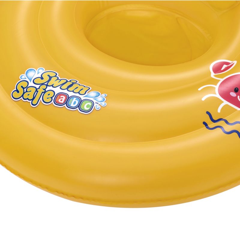 Bestway 32096 Swim Safe Wondersplash Round 3-Ring Baby Boat 92800497001 Accessories/Swimming accessories/Motylki, Pływaczki, Kółka, Piłki, Pontony Your Sports Performance