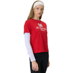 Women's T-shirt 4F F2738 red 4FWSS26TTSHF2738 62S