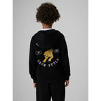Boys' Regular-Fit Hooded Sweatshirt Jacket 4F 4FJRAW26TSWSM3195-20S