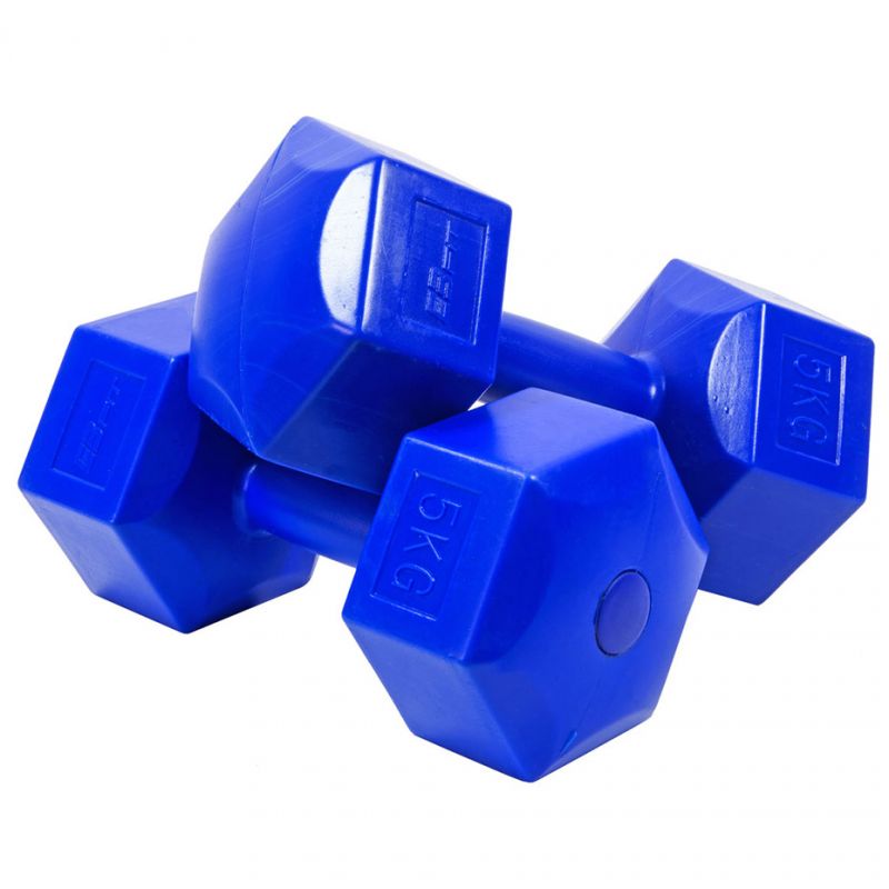 EB FIT composite dumbbell set 2x5kg navy blue 1027050 Accessories/Training equipment Your Sports Performance
