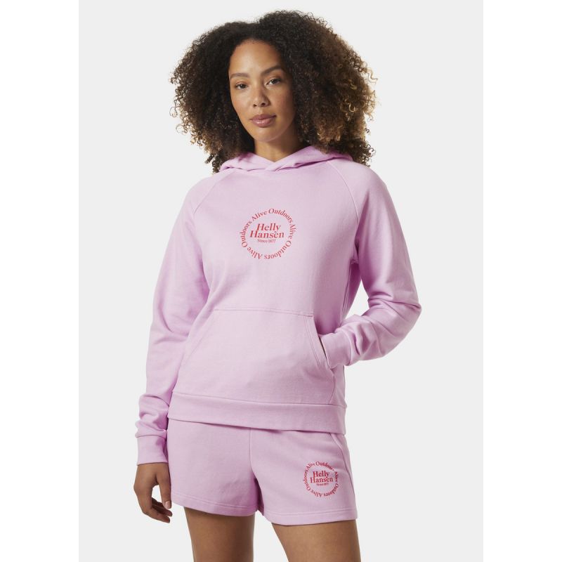 Helly Hansen Core Graphic Hoodie W 54239 052 Clothing/Outdoor/Helly Hansen Your Sports Performance