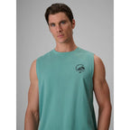 Men's relaxed sleeveless T-shirt with print 4F 4FRSS26TSLEM365-47S 4f