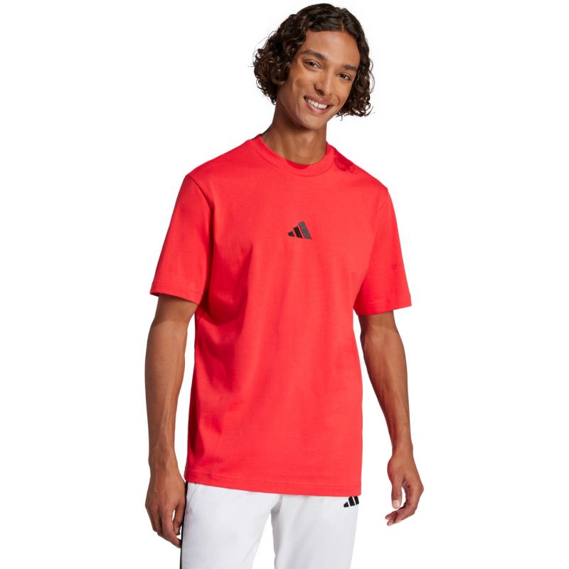 adidas Essentials Small Logo Single Jersey M JF1095 Clothing/Lifestyle/T-shirts Adidas