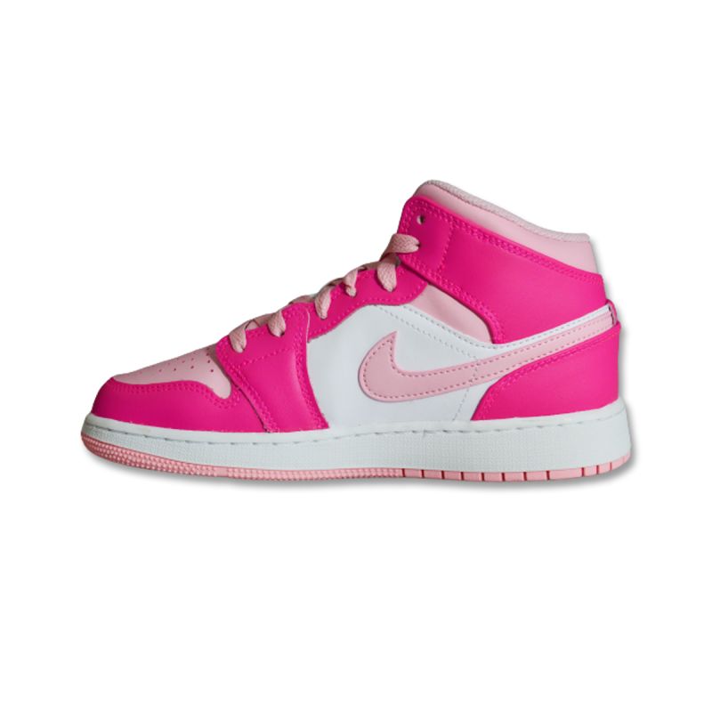 Air Jordan 1 Mid GS Fierce Pink Kids' Shoes - FD8780-116 Obuwie/Buty na co dzień Your Sports Performance