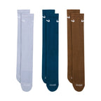 Nike Everyday Plus Cushioned Socks 3 Pairs Purple, Blue, Brown SX6888 970 In preparation Nike