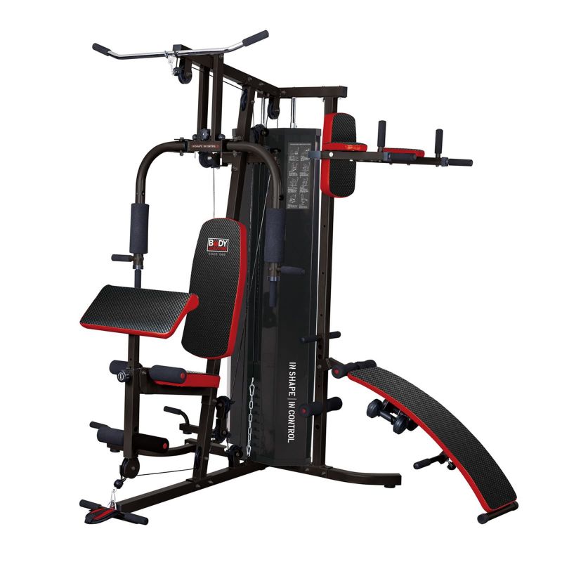 Multigym PRO BMG 4700 bench with weight stack 66kg Accessories/Training equipment/Sprzęt siłowy/Atlasy Your Sports Performance