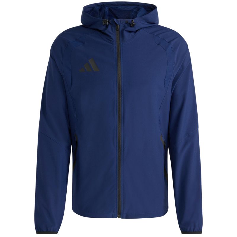 Men's adidas Tiro 26 Travel Windbreaker Jacket Navy Blue KD3334