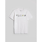 Men's regular printed T-shirt 4F 4FKAW26TTSHM4476-10S