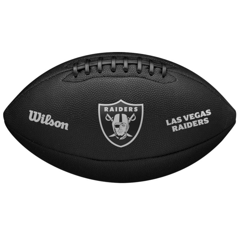 Wilson NFL Team Metallic Premiere Las Vegas Raiders Ball WF4015817XB Accessories/Balls/American Football Your Sports Performance