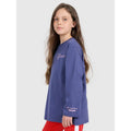 Oversized longsleeve with print for girls 4F 4FJRAW25TLONF589-33S 4f