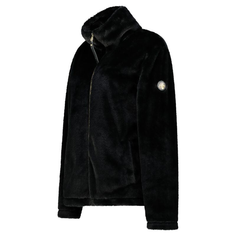 Geographical Norway TOFURE BLACK DB LADY 0124 Women's Fleece Jacket (WZ8142F/GN-BLACK)