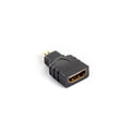 Lanberg AD-0015-BK adapter (HDMI F - Micro HDMI M; black) Kable i adaptery/Adaptery, przejściówki Your Sports Performance