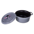 STAUB Round cast iron pot 40500-246-0 3.8l graphite AGD - Produkty/Garnki / patelnie nieelektryczne Your Sports Performance