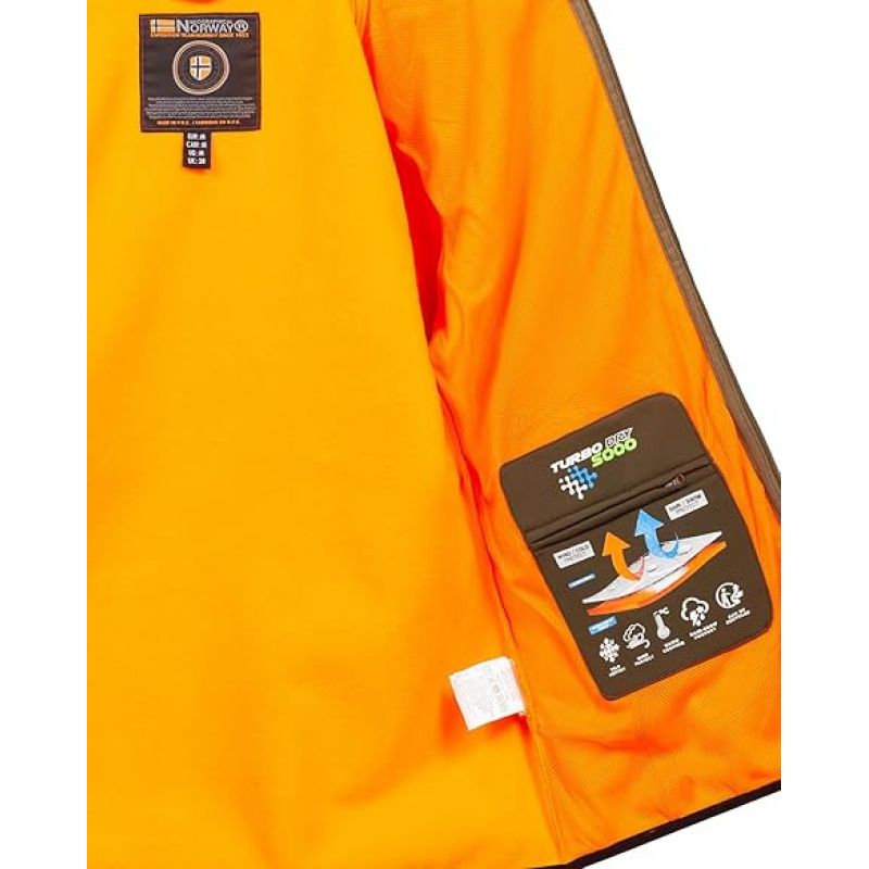 Geographical Norway Robin softshell jacket (WX1326H/GN KAKI) In preparation Your Sports Performance