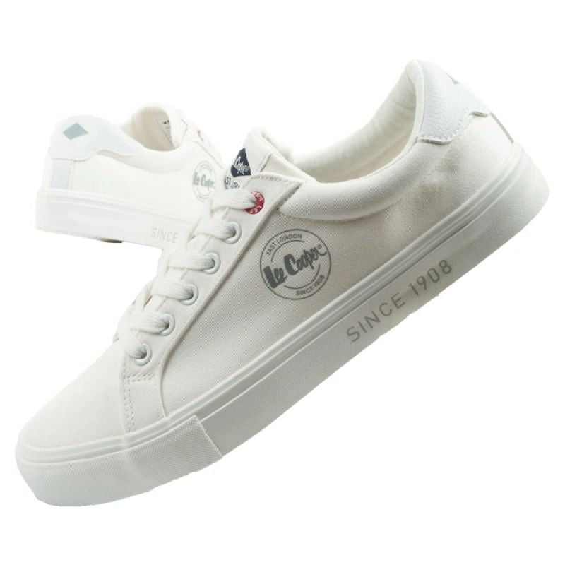 Lee Cooper men's sports shoes sneakers fashionable white comfortable