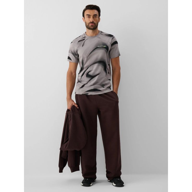 Men's regular printed T-shirt 4F 4FRAW26TTSHM4668-20A