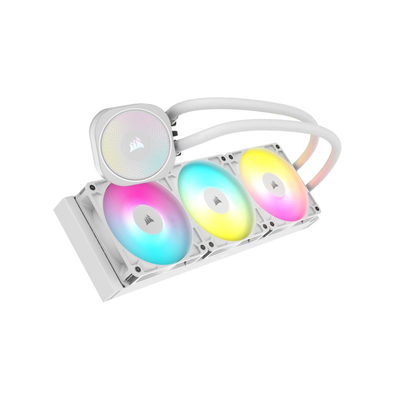CORSAIR NAUTILUS 360 ARGB White, 360mm Radiator, Liquid CPU Cooler Chłodzenie/Chłodzenie - zestawy chłodzenia wodnego Your Sports Performance