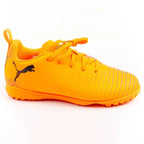 Puma Future 8 Play TT children's turf sports shoes, orange Puma
