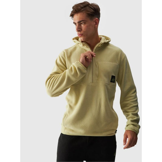 Men's oversize hooded fleece 4F 4FWAW24TFLEM252-44S *Kategoria tymczasowa Your Sports Performance