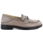 Women's leather moccasins beige Vinceza 18117 To be categorized Your Sports Performance
