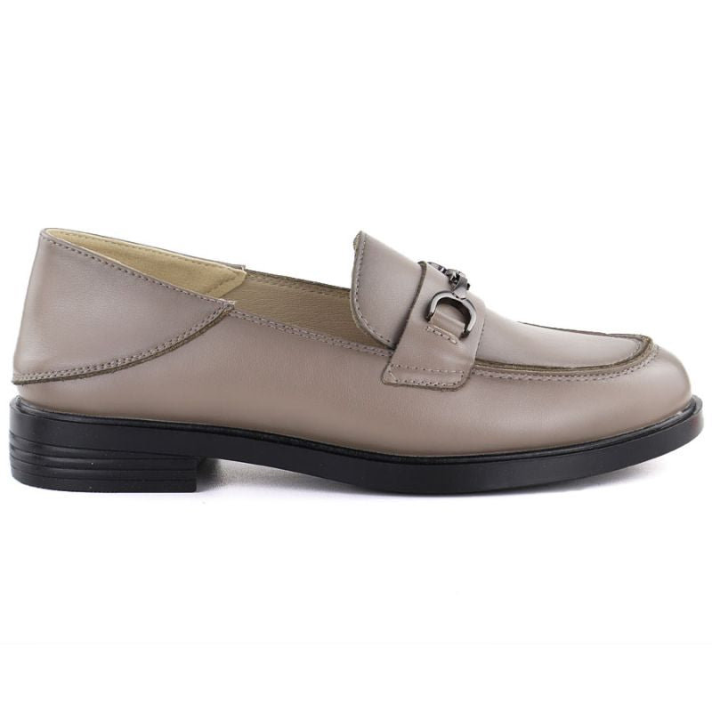 Women's leather moccasins beige Vinceza 18117 To be categorized Your Sports Performance