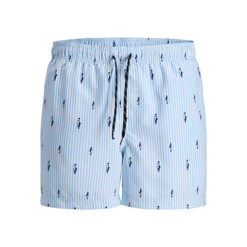 Jack&Jones Men's JWHARUBA SWIM PRINTS SHORTS 12206537 Cashmere Blue Stripes Jack&Jones