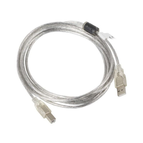 Lanberg CA-USBA-12CC-0030-TR cable (USB 2.0 M - USB 2.0 type BM; 3m; transparent) Kable i adaptery/Kable USB Your Sports Performance