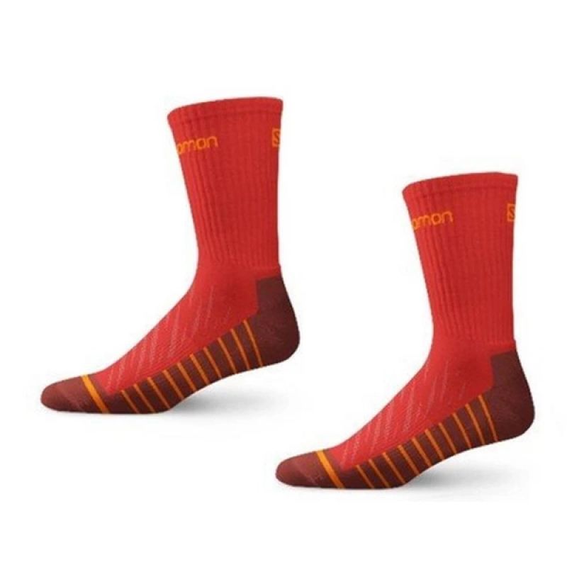 Salomon Life socks 2-pack 16023-RED/ORANGE Clothing/Training/Socks/Unisex/Salomon Your Sports Performance