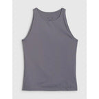 Women's sleeveless slim plain t-shirt 4F 4FRSS26TSLEF319-24S 4f