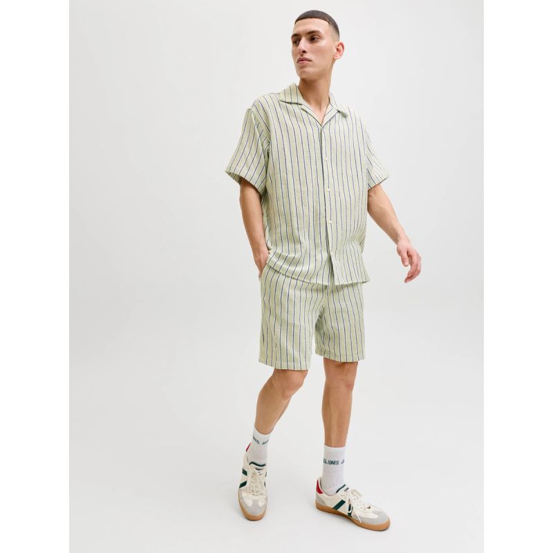 Jack&Jones men's striped shorts JPSTJAIDEN COBA STRIPE JOG SHORTS REG SN 12274413 TEA/STRIPES Jack&Jones