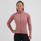 Rogelli women's sweatshirt ESSENTIAL II pink M Rogelli/Rower/Woman/Koszulki Długi Rękaw Your Sports Performance